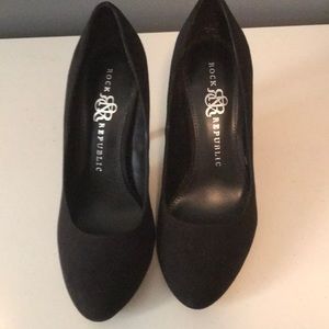 Rock in republic black suede